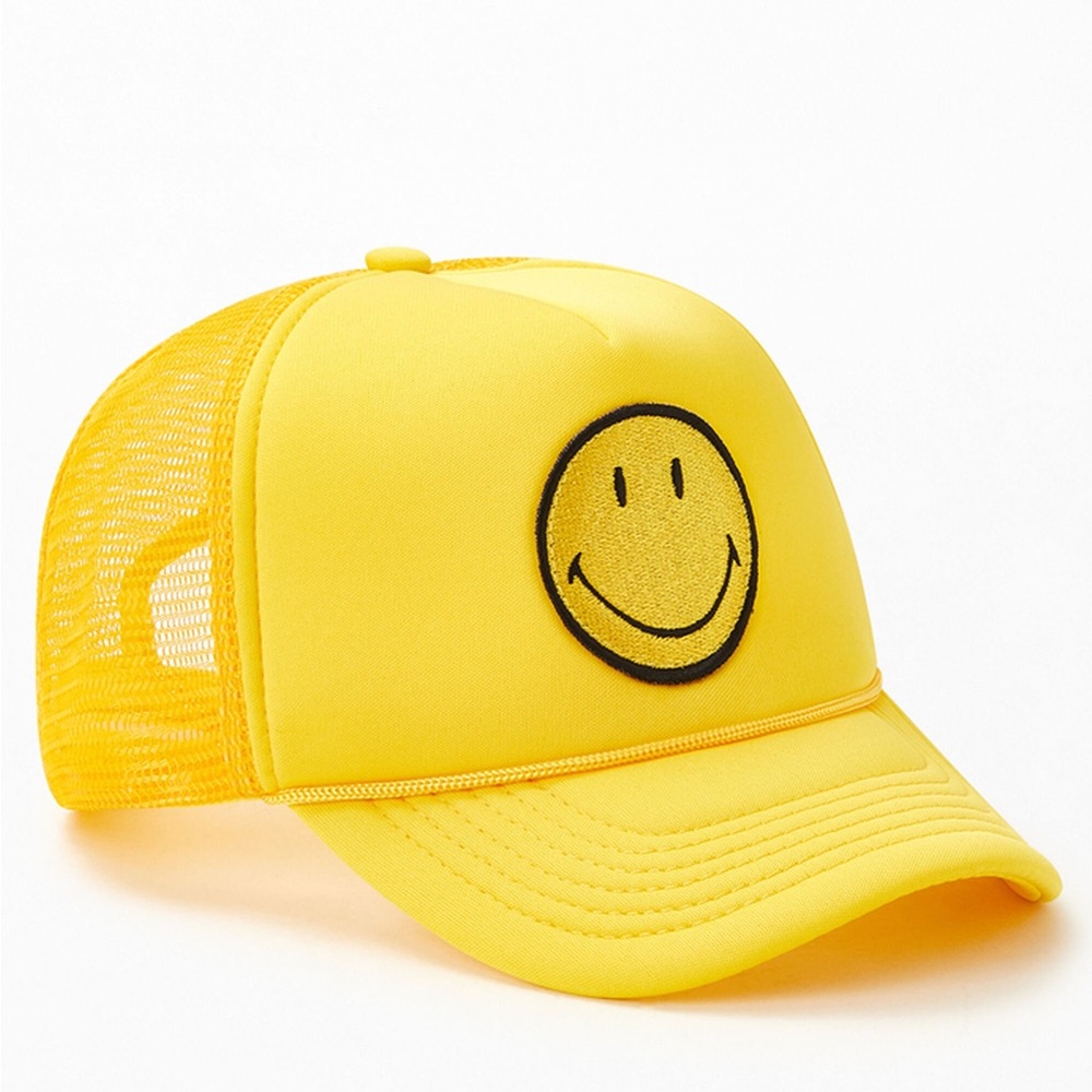 Smiley Face Trucker Hat